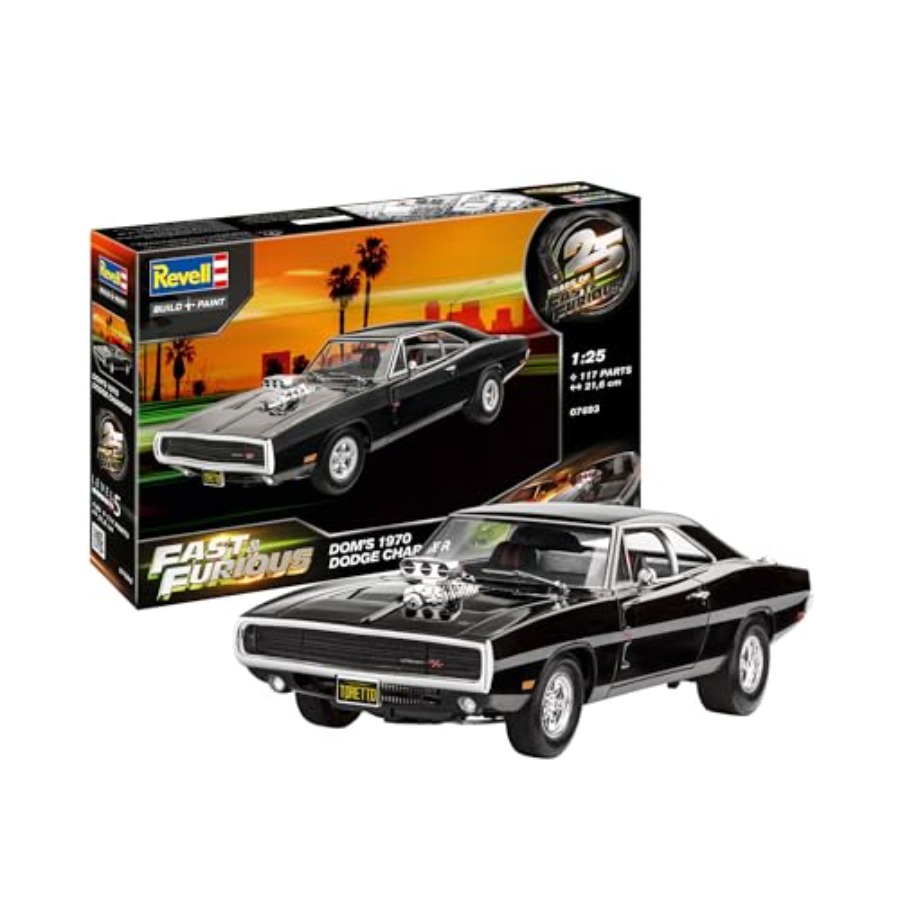 Model Kit Dodge Charger - Modelo a Escala 1:25 del Dodge