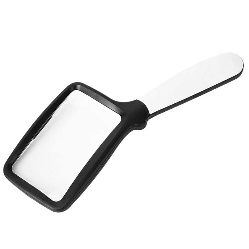 Magnifier With Light - Lupa de Mano Plegable Cuadrada con