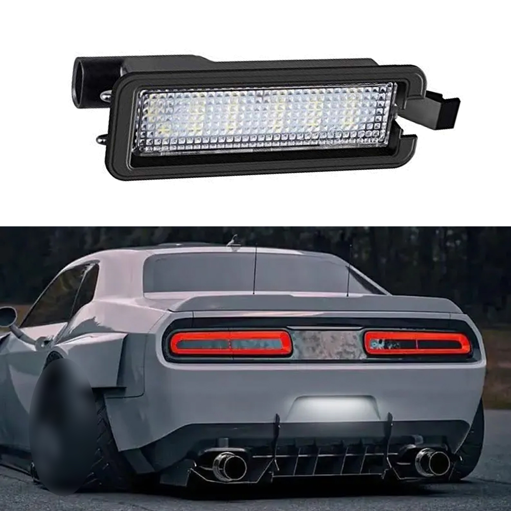 Model Kit Dodge Charger - Luz LED de matrícula para Dodge