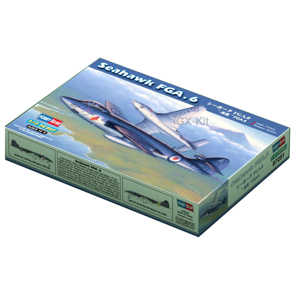 Model Kit Jet - HobbyBoss 87251, Escala 1/72, Avión de