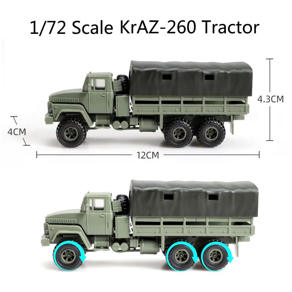Modelo de Camión Pesado KRAZ26 - Model Kit Ukraine reseña y precio