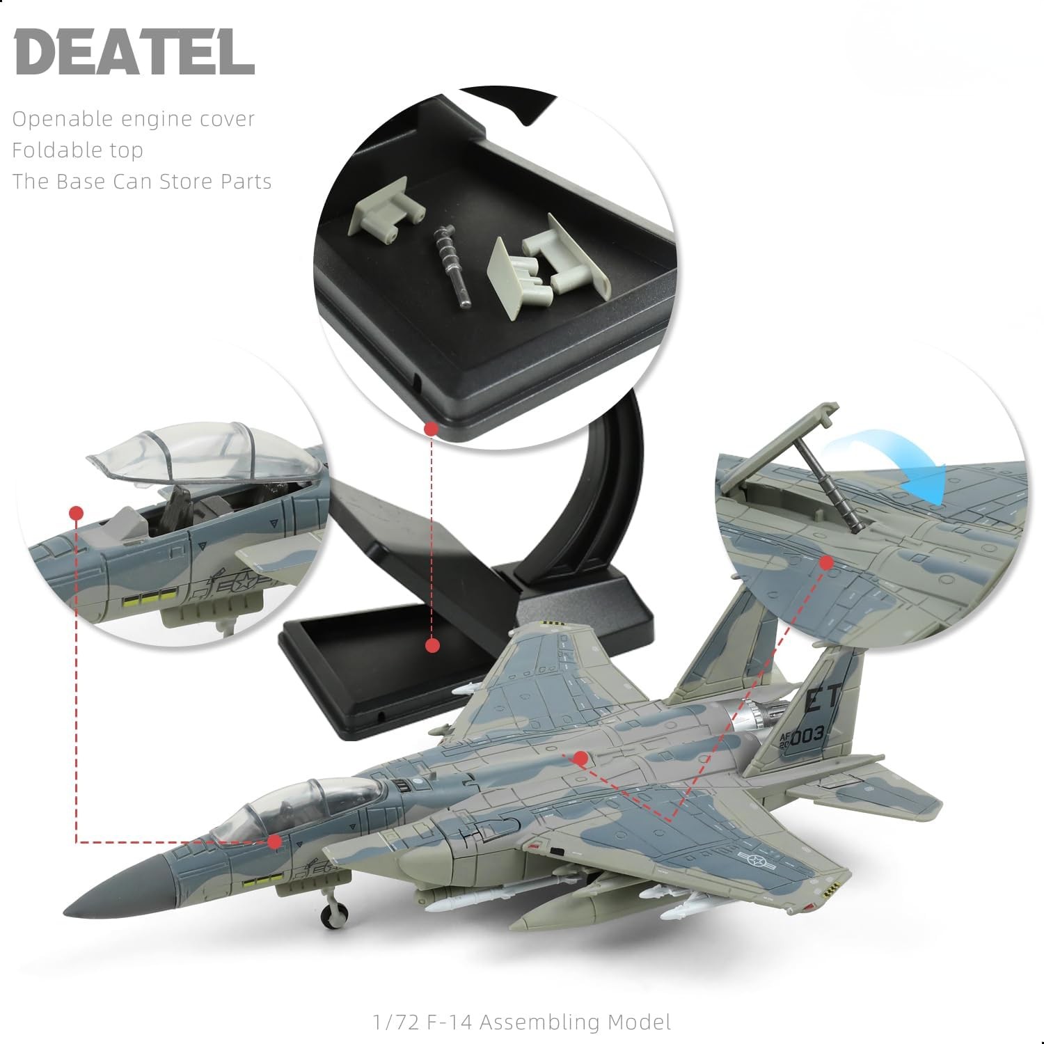 1/72 F-15EX Eagle II, Avión de - Model Kit Jet reseña y precio