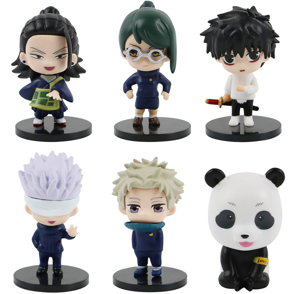 6 unids/set dibujos animados J - Model Kit Jujutsu Kaisen reseña y precio