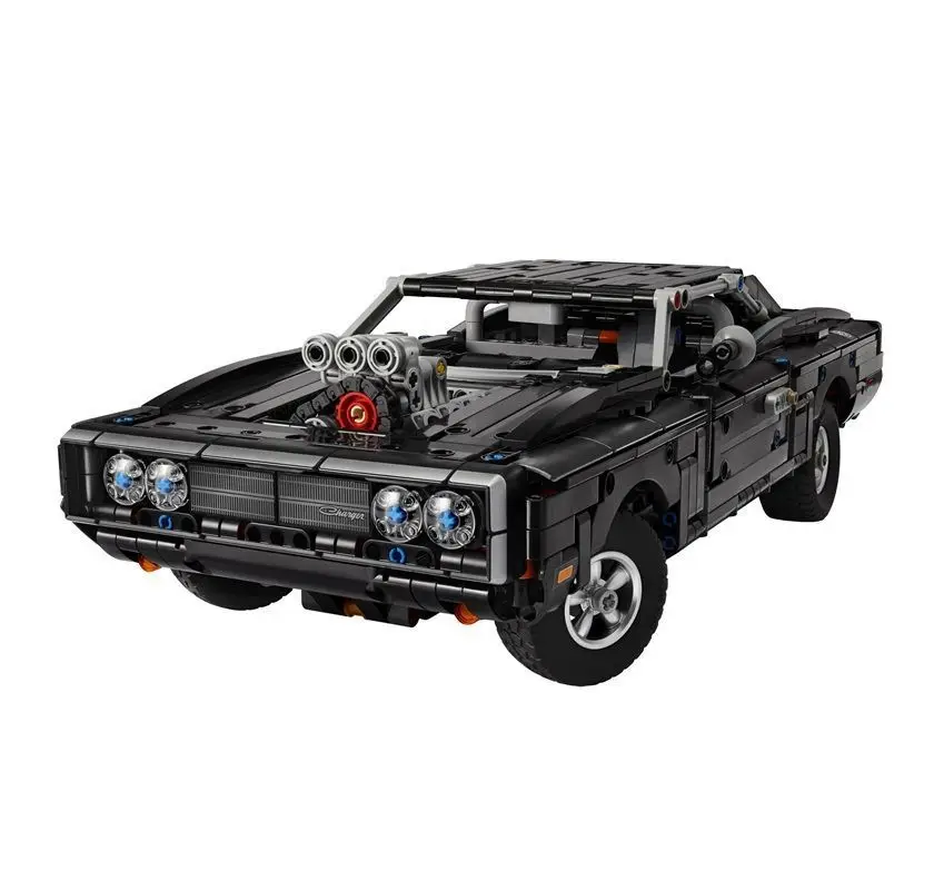 Nuevo set de bloques de constr - Model Kit Dodge Charger reseña y precio