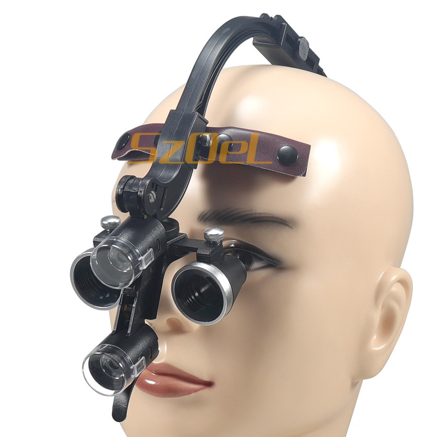 Binocular Dental con lupa de 2 - Magnifier With Light reseña y precio