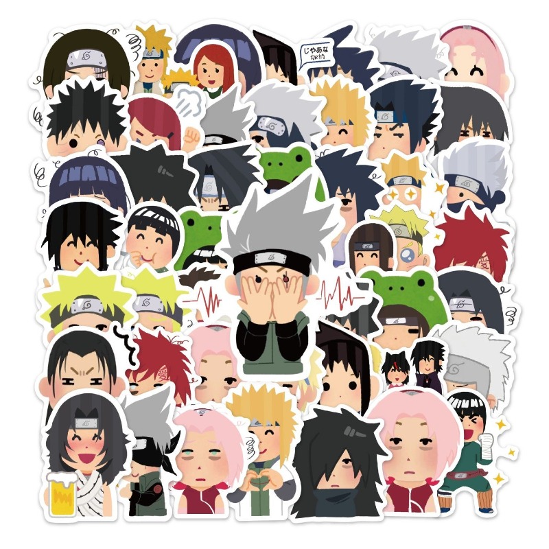 85 pegatinas de Naruto con exp - Model Kit Naruto reseña y precio