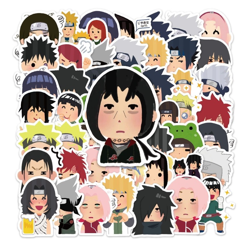85 pegatinas de Naruto con exp - Model Kit Naruto reseña y precio