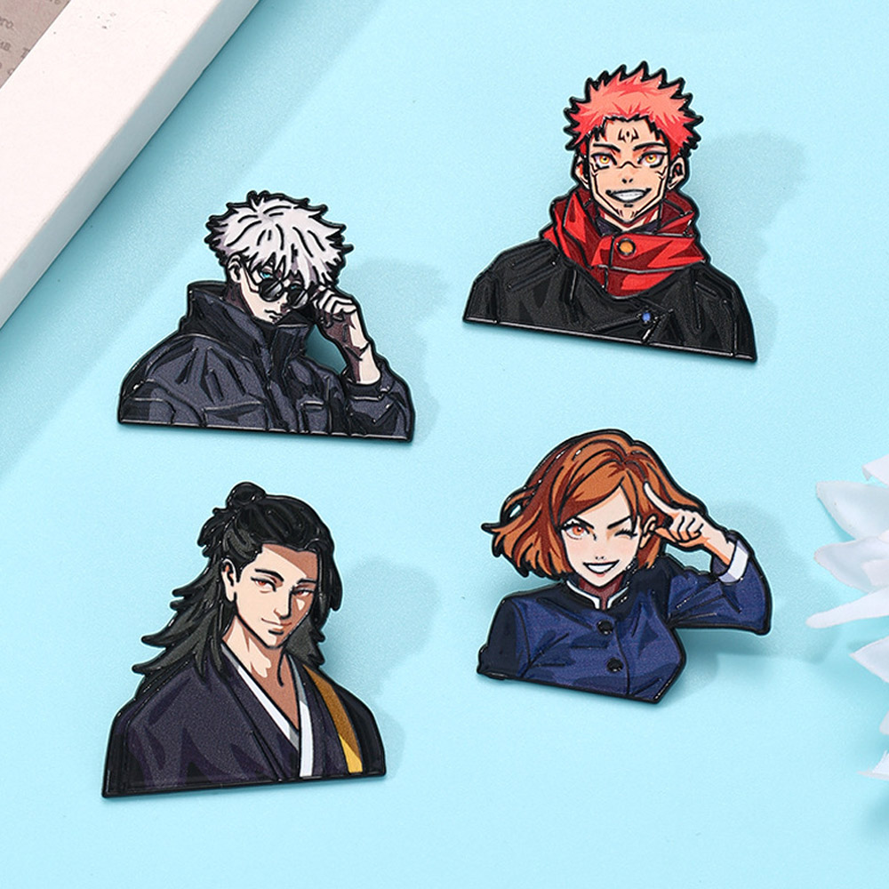 Set de 4 broches de anime Juju - Model Kit Jujutsu Kaisen reseña y precio