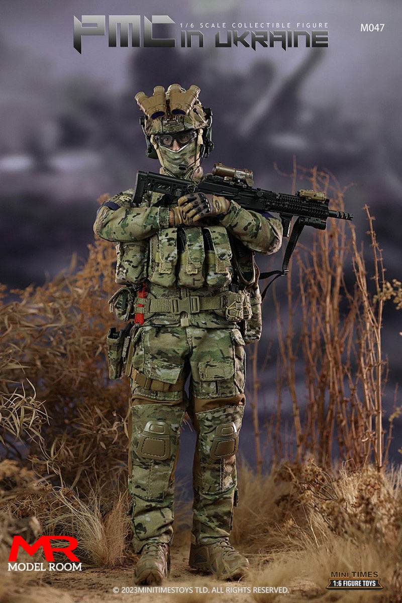 Mini Times Toys M047 1/6 PMC e - Model Kit Ukraine reseña y precio