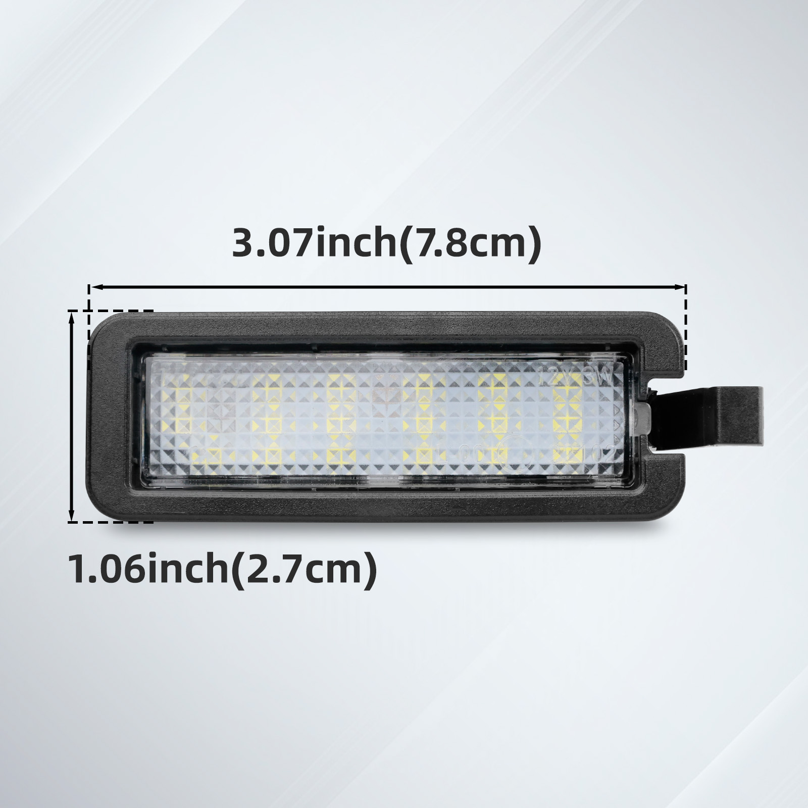 Luz LED de matrícula para Dodg - Model Kit Dodge Charger reseña y precio