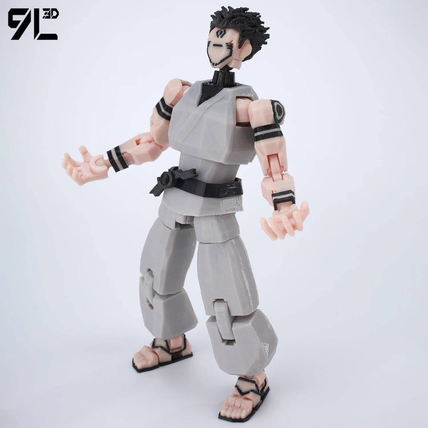 9L3D impreso Dummy13 T13 en St - Model Kit Jujutsu Kaisen reseña y precio