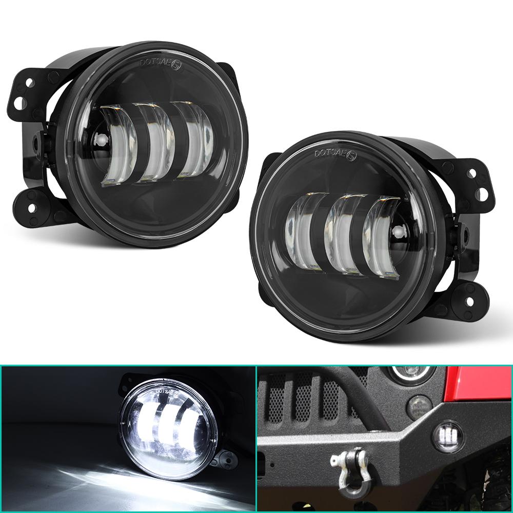 Luces antiniebla LED redondas  - Model Kit Dodge Charger reseña y precio