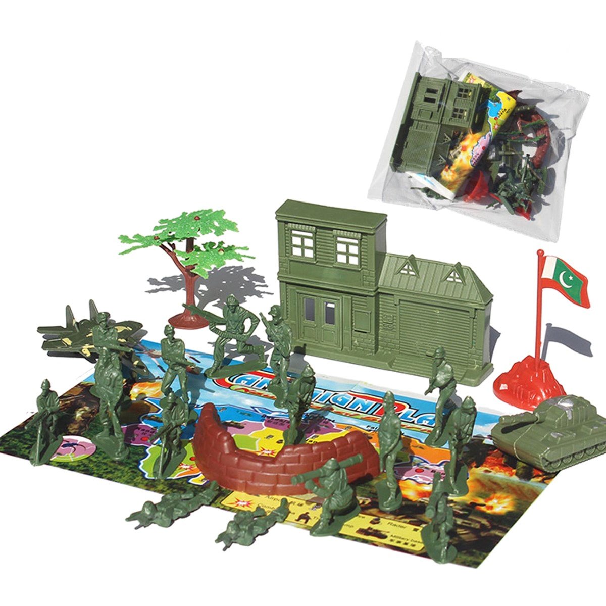 Juego de 21 Figuras de Soldado - Model Kit Figures reseña y precio