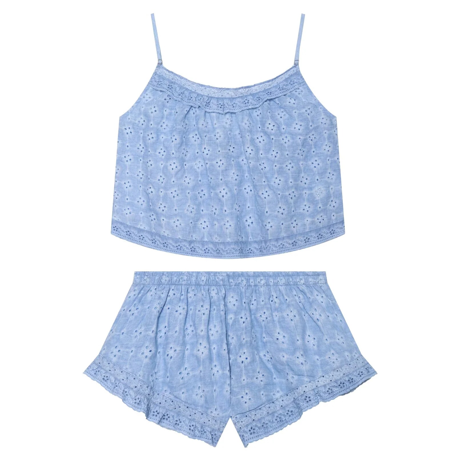 Conjunto de Top con Tirantes y - Wash Effect Set reseña y precio
